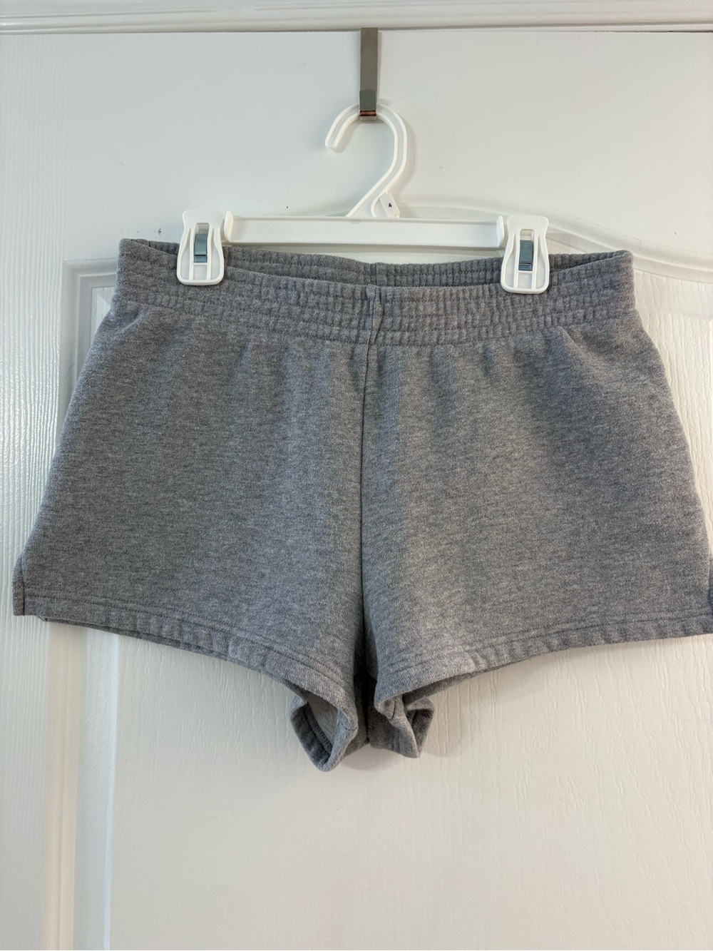 TNA Gray Cozy AF Fleece Shorts